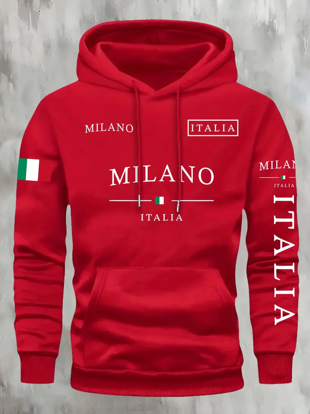Unisex Casual Pullover Sweatshirt Taboga Lifestyle, back view