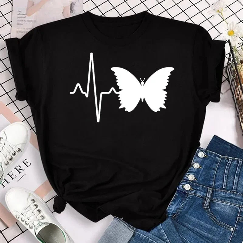 Taboga Butterfly Print Tee — Taboga Lifestyle