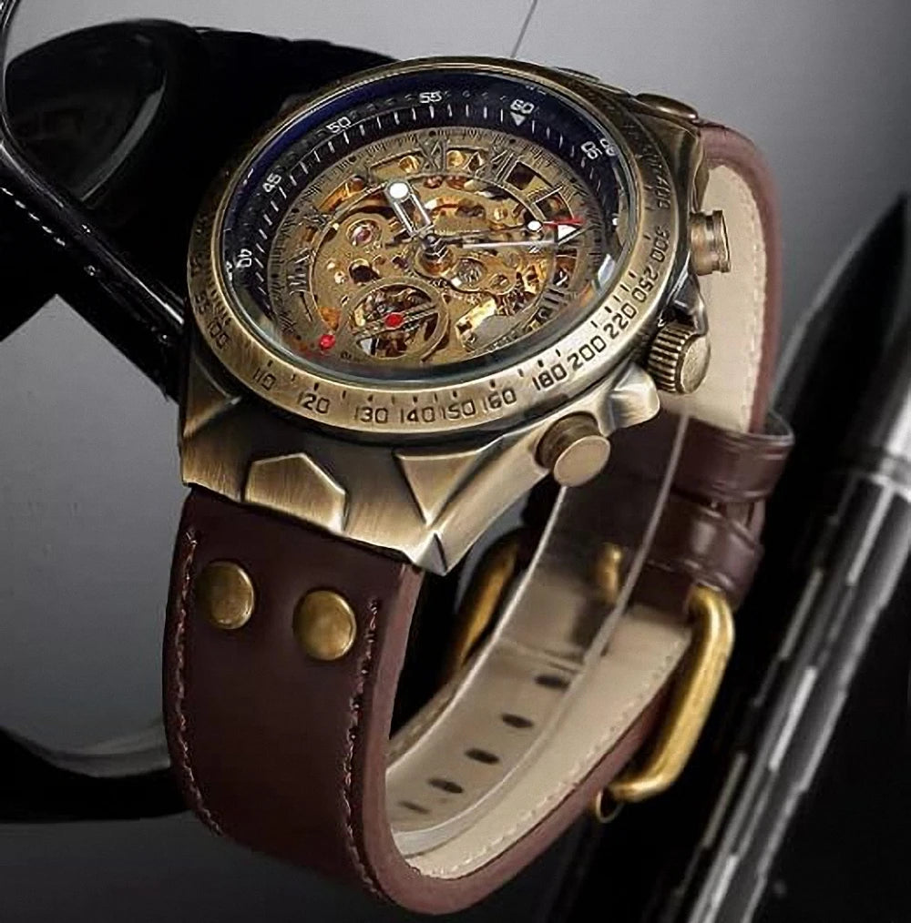 Retro Mechanical Automatic Men's Watch — Taboga Lifestyle