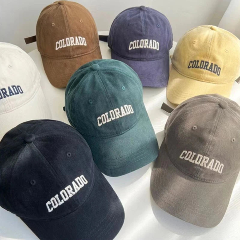 Embroidered Curved-Brim Cap — Taboga Lifestyle