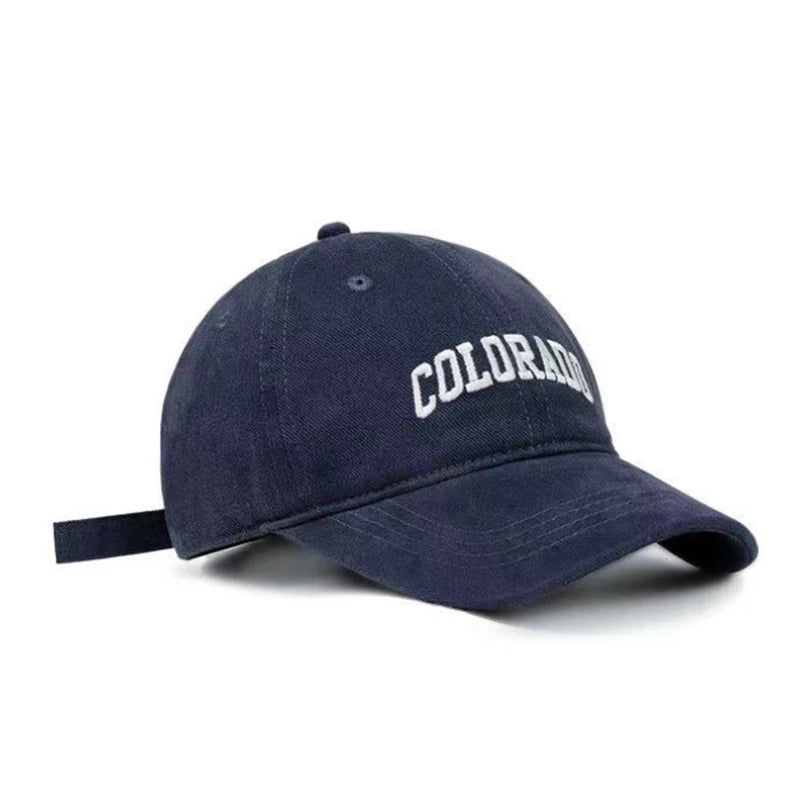 Embroidered Curved-Brim Cap Taboga Lifestyle, worn by model
