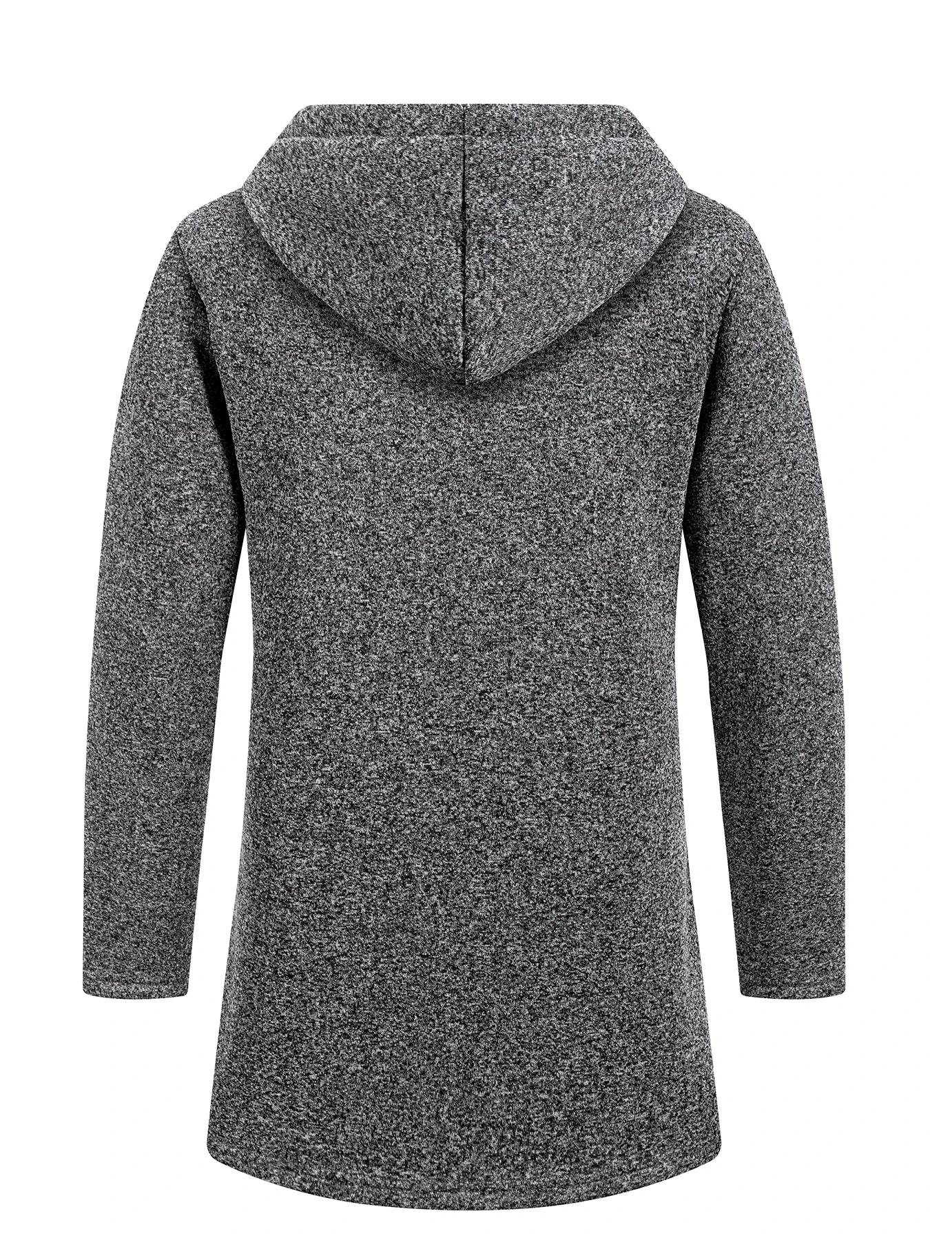 Men's Oversized Full-Zip Hoodie Taboga Lifestyle, zipper detail