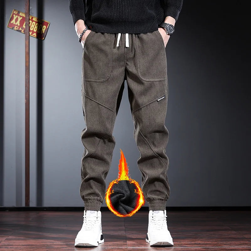 Fleece Jogger Pants — Taboga Lifestyle Winter Oversized Casual