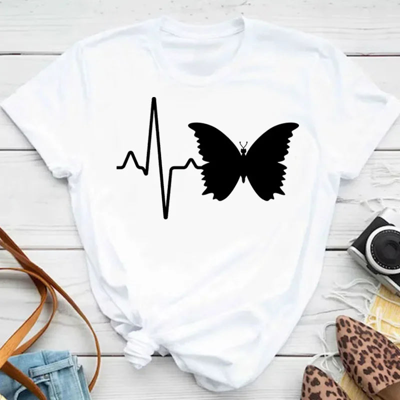 Taboga Butterfly Print Tee — Taboga Lifestyle