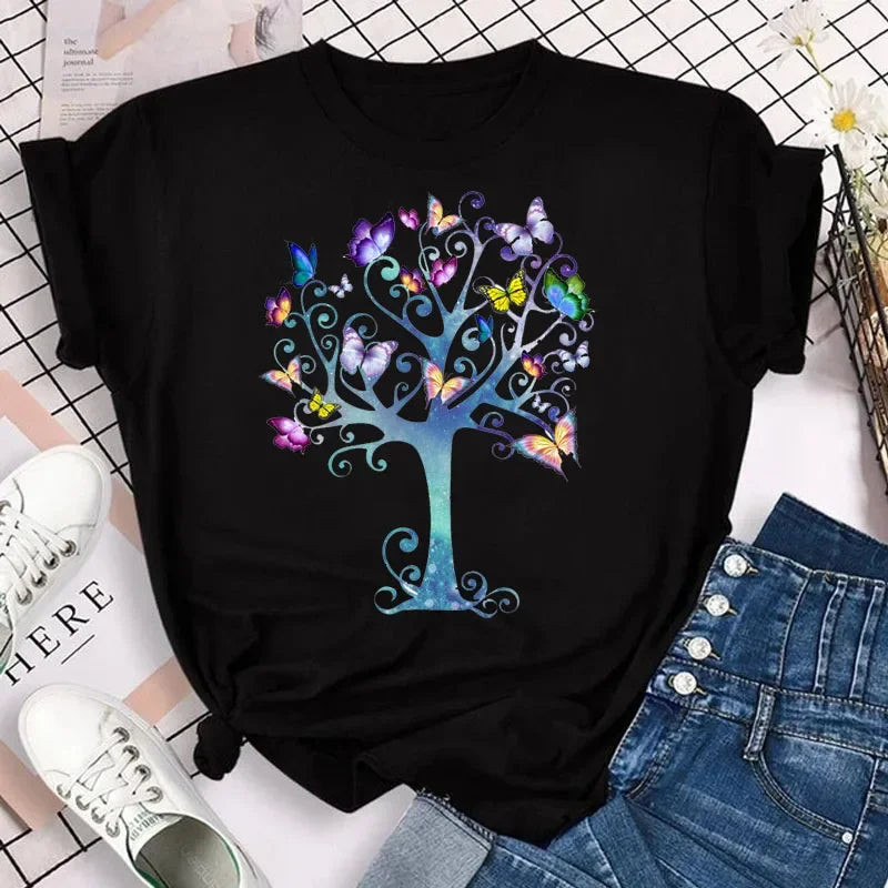 Taboga Butterfly Print Tee — Taboga Lifestyle