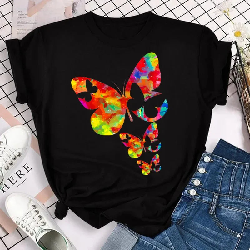 Taboga Butterfly Print Tee — Taboga Lifestyle