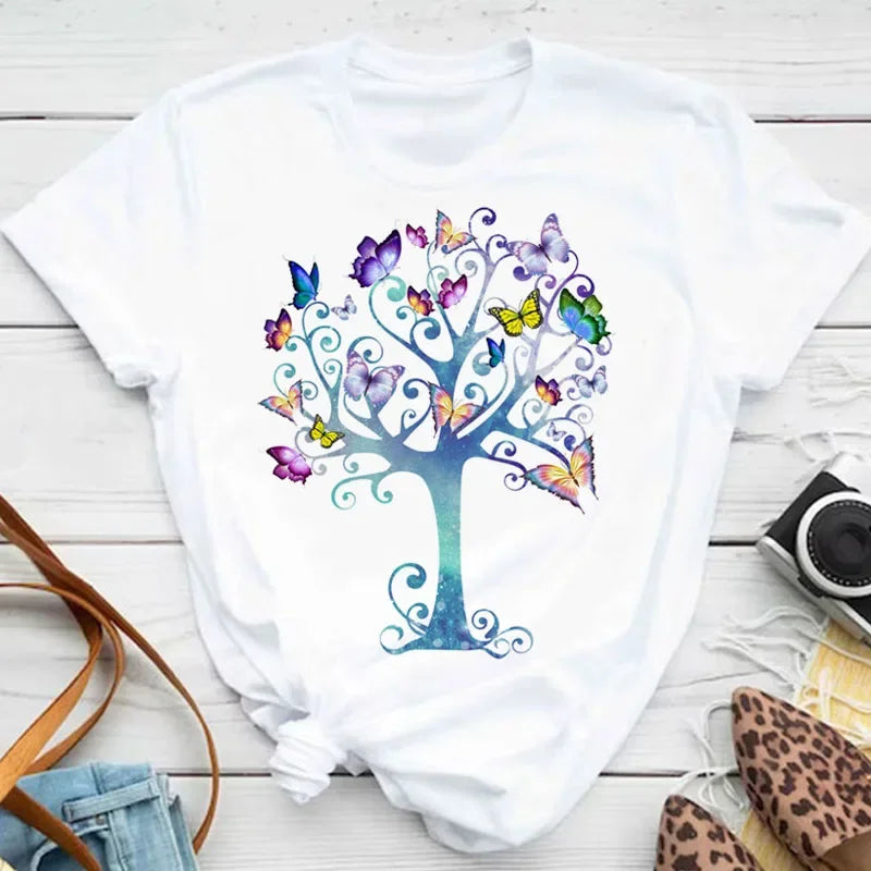 Taboga Butterfly Print Tee — Taboga Lifestyle