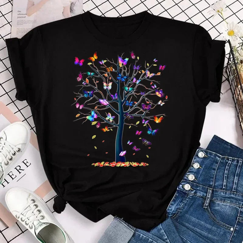 Taboga Butterfly Print Tee — Taboga Lifestyle
