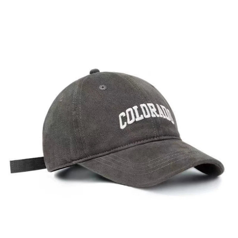 Embroidered Curved-Brim Cap — Taboga Lifestyle
