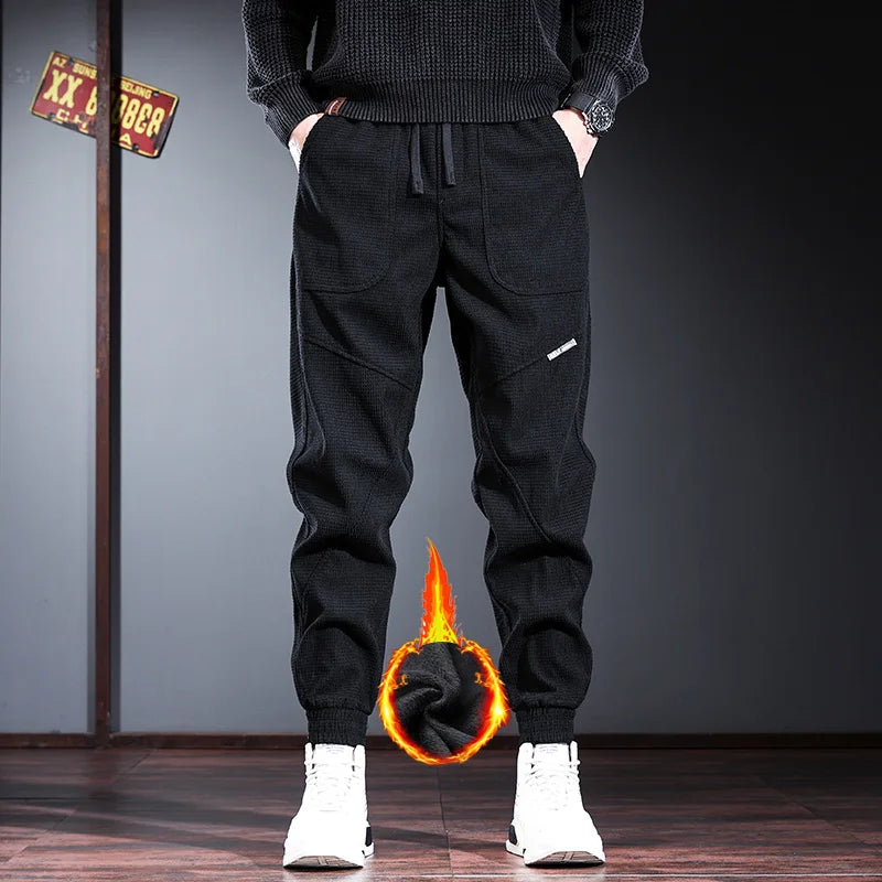 Fleece Jogger Pants — Taboga Lifestyle Winter Oversized Casual
