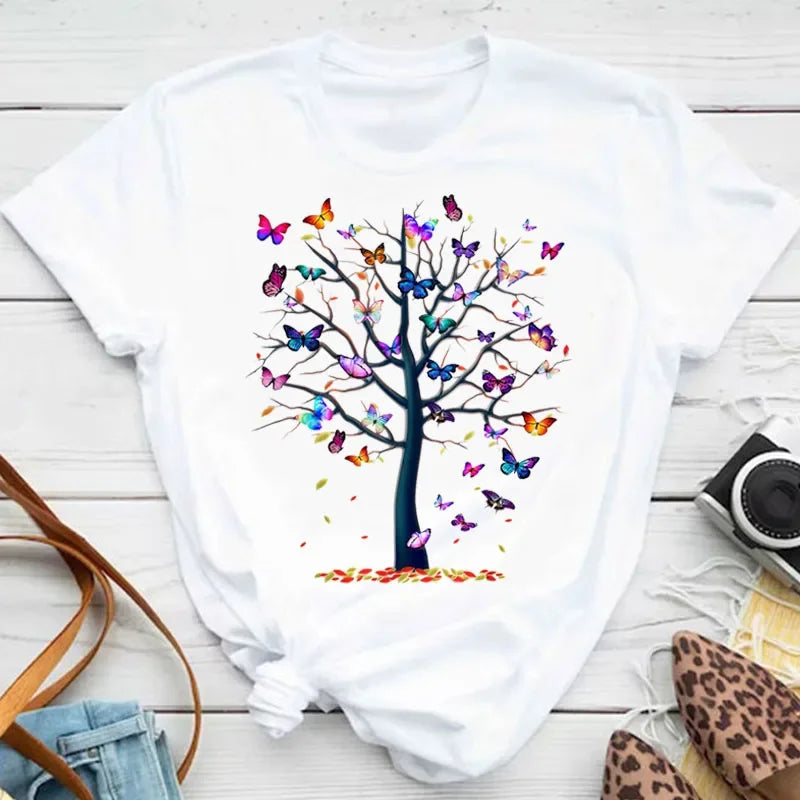 Taboga Butterfly Print Tee — Taboga Lifestyle