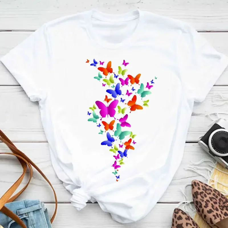 Taboga Butterfly Print Tee — Taboga Lifestyle