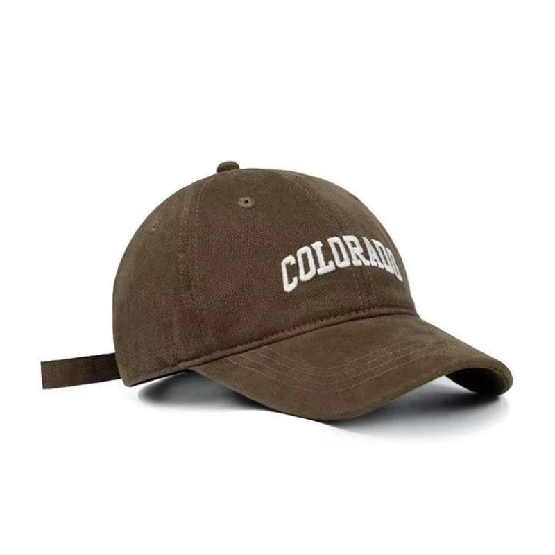 Embroidered Curved-Brim Cap — Taboga Lifestyle
