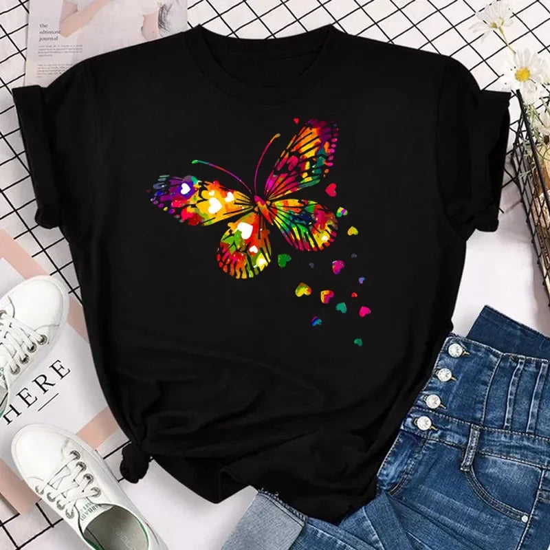 Taboga Butterfly Print Tee — Taboga Lifestyle
