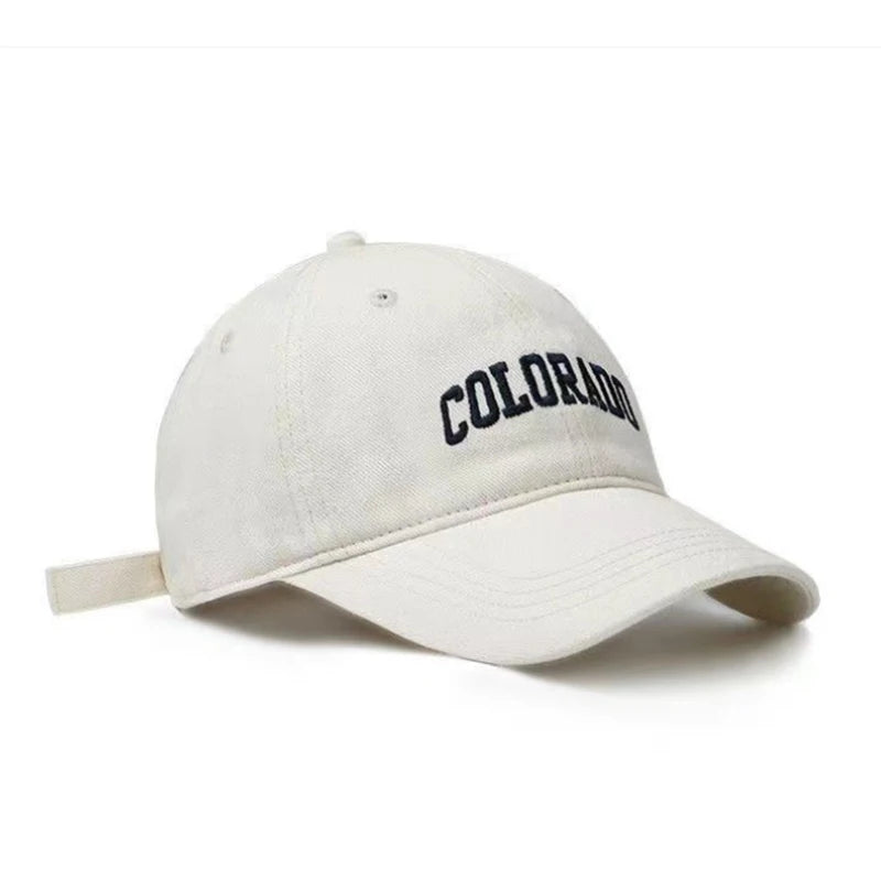 Embroidered Curved-Brim Cap — Taboga Lifestyle