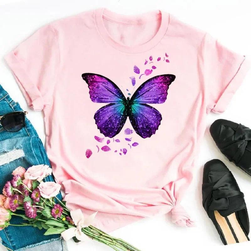 Taboga Butterfly Print Tee — Taboga Lifestyle