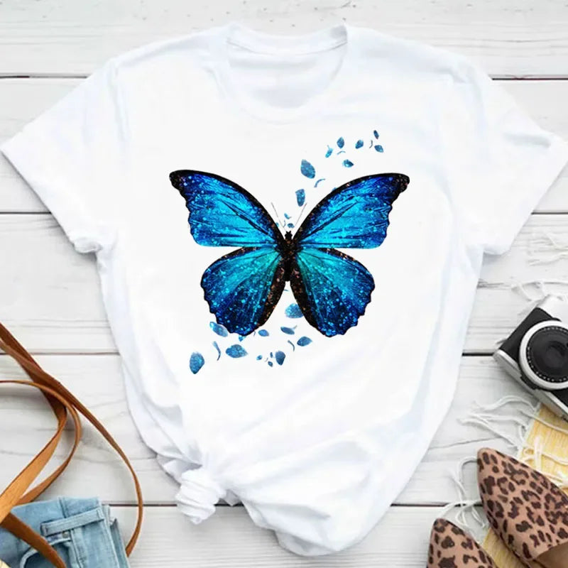 Taboga Butterfly Print Tee — Taboga Lifestyle