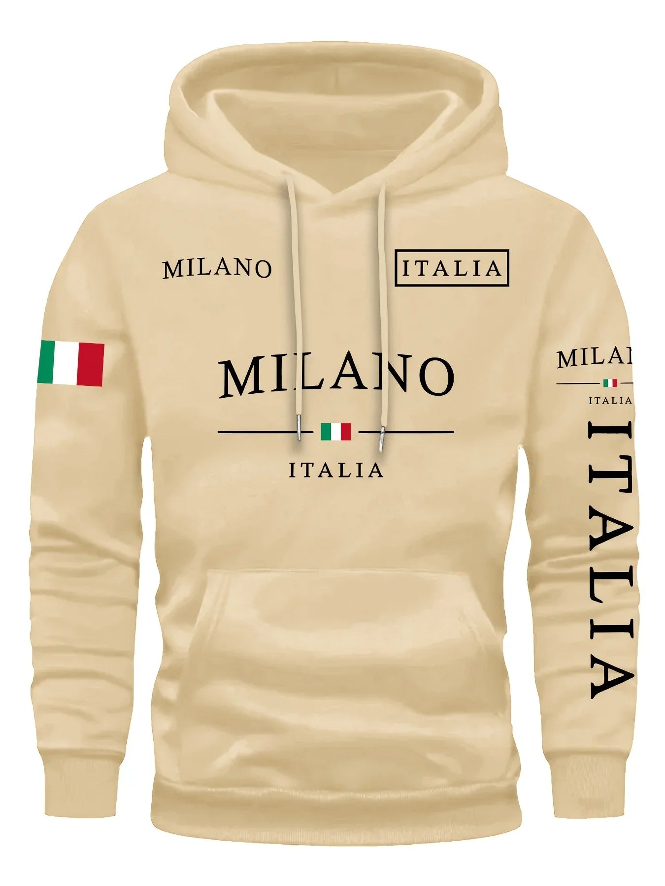 Unisex Casual Pullover Sweatshirt Taboga Lifestyle, pocket detail