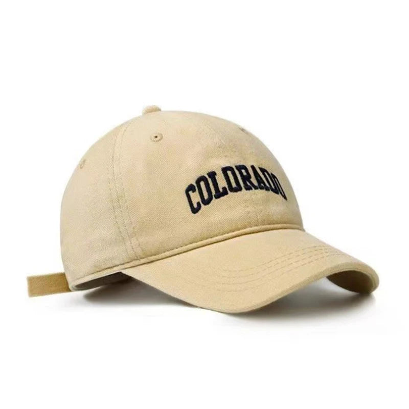 Embroidered Curved-Brim Cap — Taboga Lifestyle