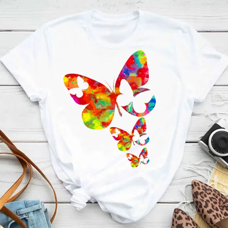 Taboga Butterfly Print Tee — Taboga Lifestyle
