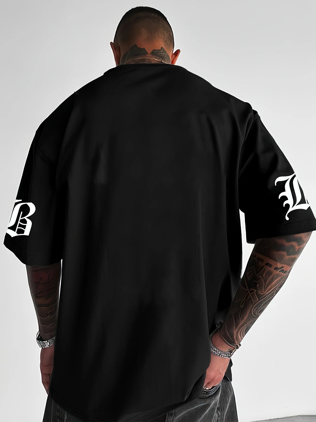 Taboga Lifestyle Brooklyn Oversized Graphic Tee, worn by model