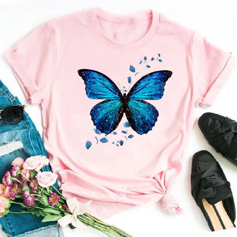 Taboga Butterfly Print Tee — Taboga Lifestyle