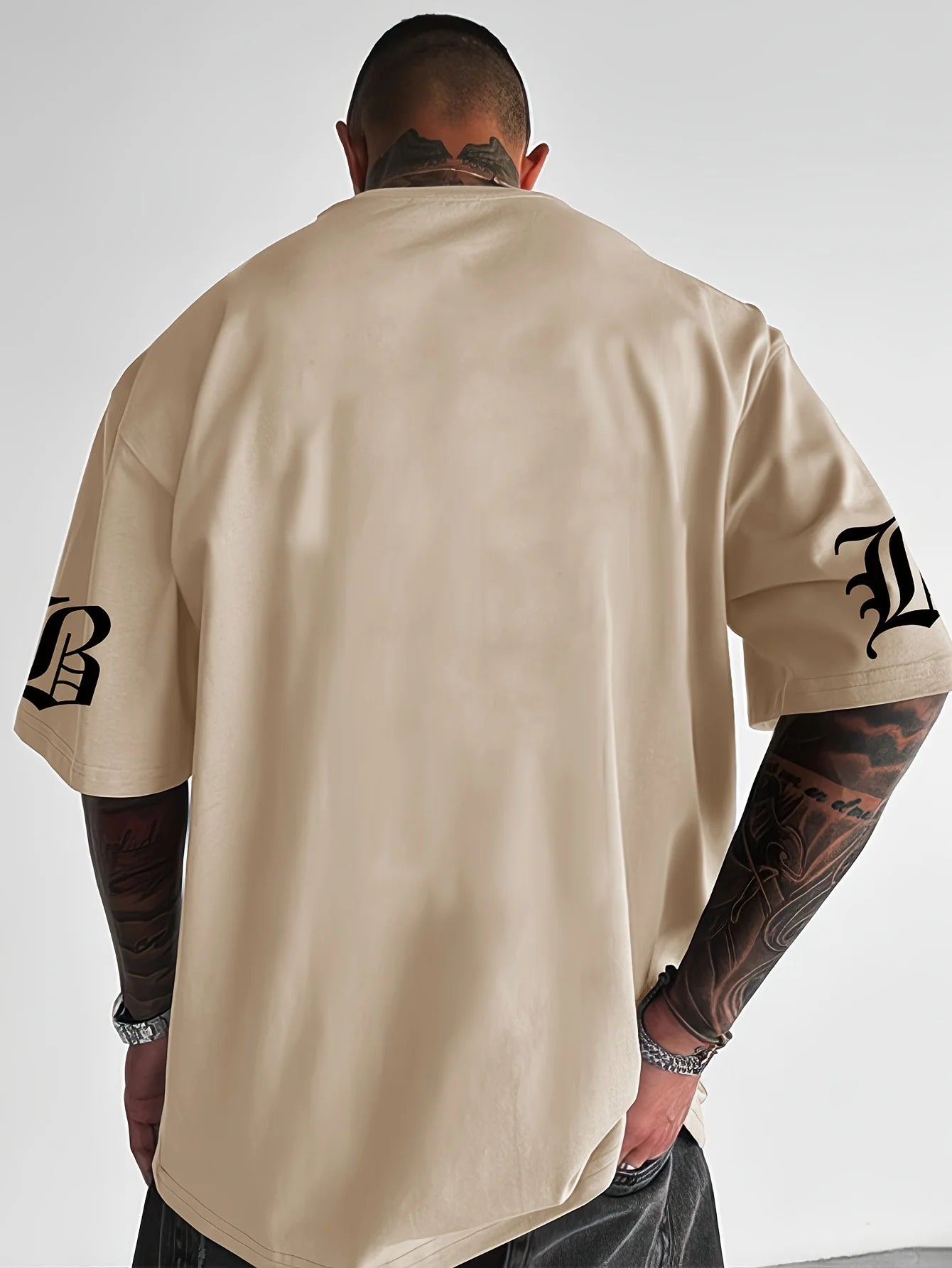 Taboga Lifestyle Brooklyn Oversized Graphic Tee, graphic print detail