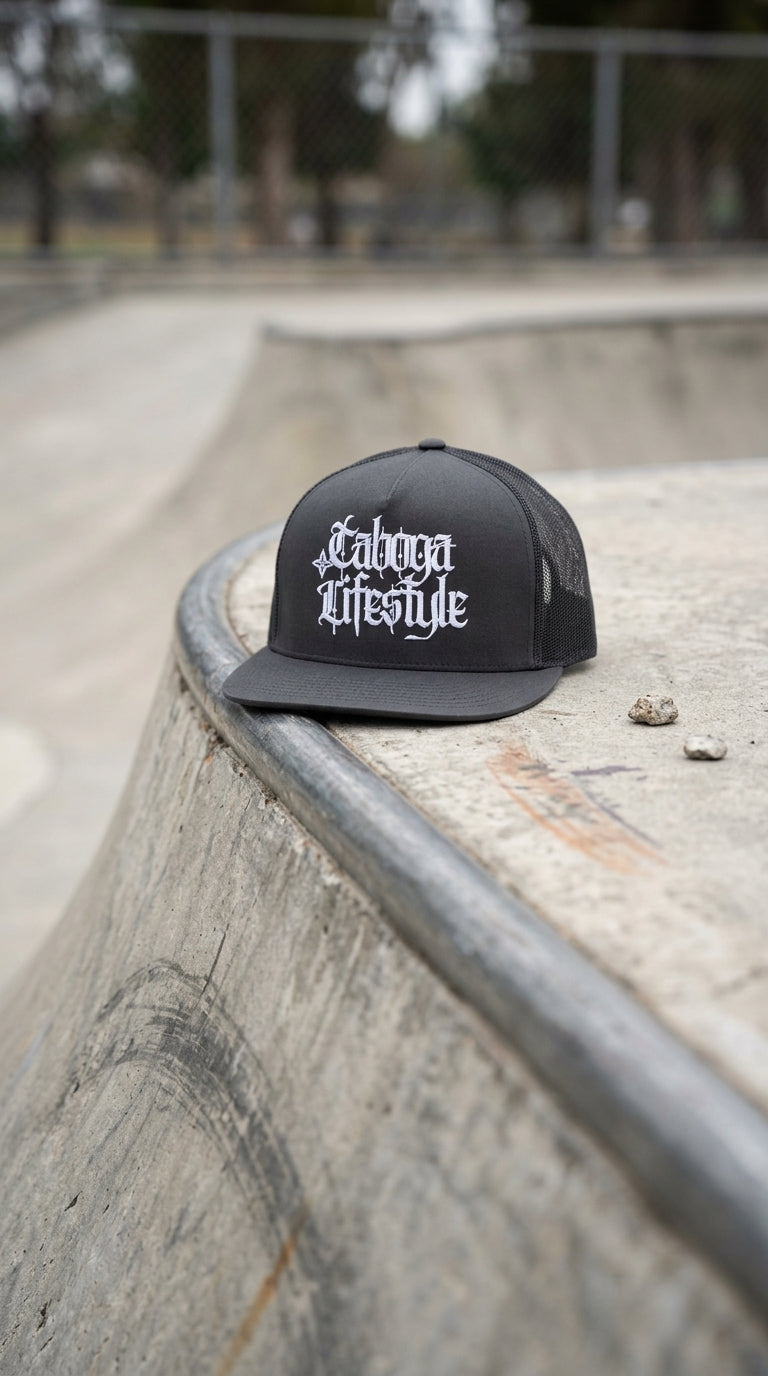 Taboga Premium Streetwear Cap full body shot, streetwear photography